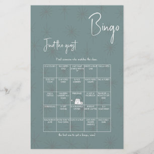 Finde den Flyer für das Guest Bingo Shower Spiel