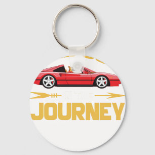 finde Freude an der Reise Schlüsselanhänger