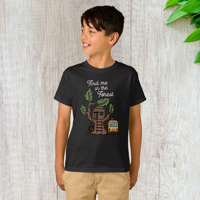 Finde mich im Wald T-Shirt (Von Creator hochgeladen)