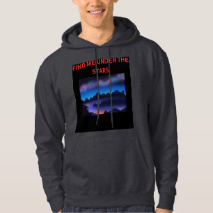 Finde mich unter den Sternen Hoodie