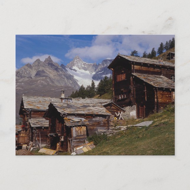 Findeln, Zermatt, Switzerland Postkarte (Vorderseite)