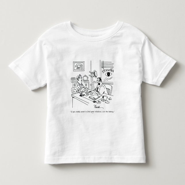 Finden der Verwandter Kleinkind T-shirt (Vorderseite)