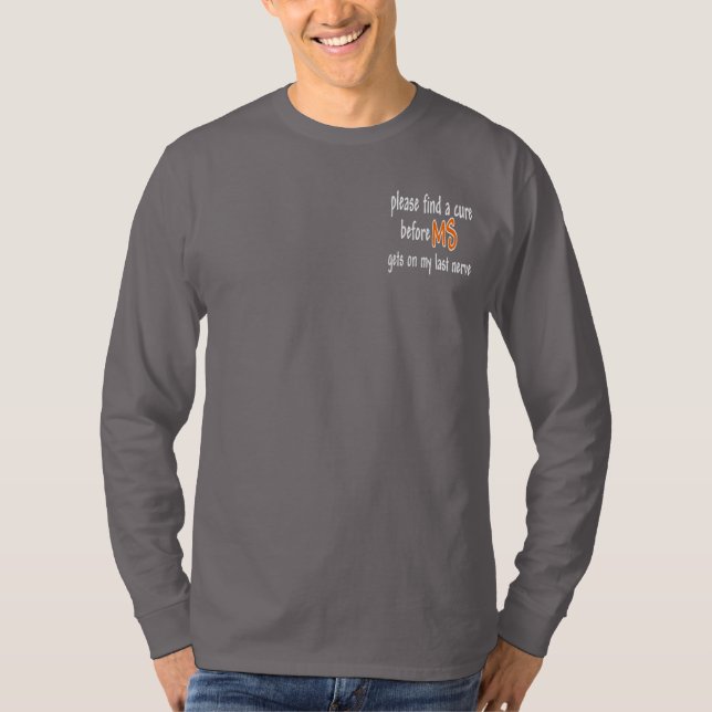 Finden Sie bitte eine Heilung vor Mitgliedstaat T-Shirt (Vorderseite)