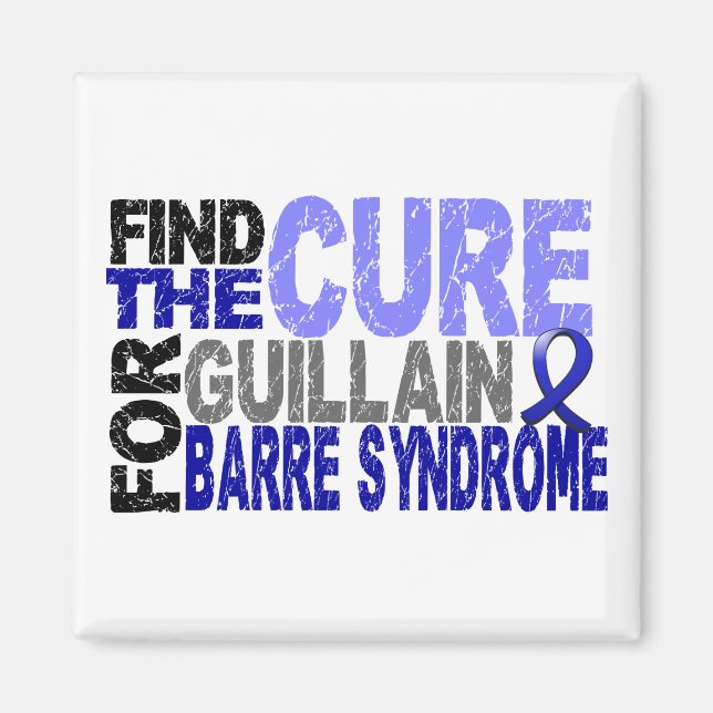 Finden Sie das heilende Guillain-Barre-Syndrom Magnet (Vorne)
