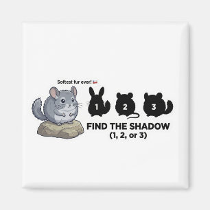 Finden Sie die Schatten-Chinchilla-Tier-Welt-Quest Magnet