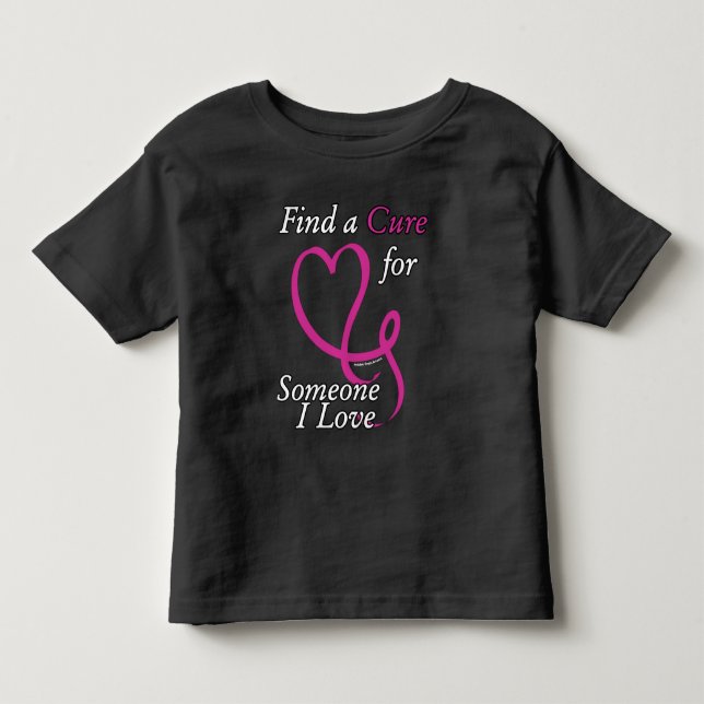 Finden Sie ein Heilmittel/Herz/Jemand in der Liebe Kleinkind T-shirt (Vorderseite)