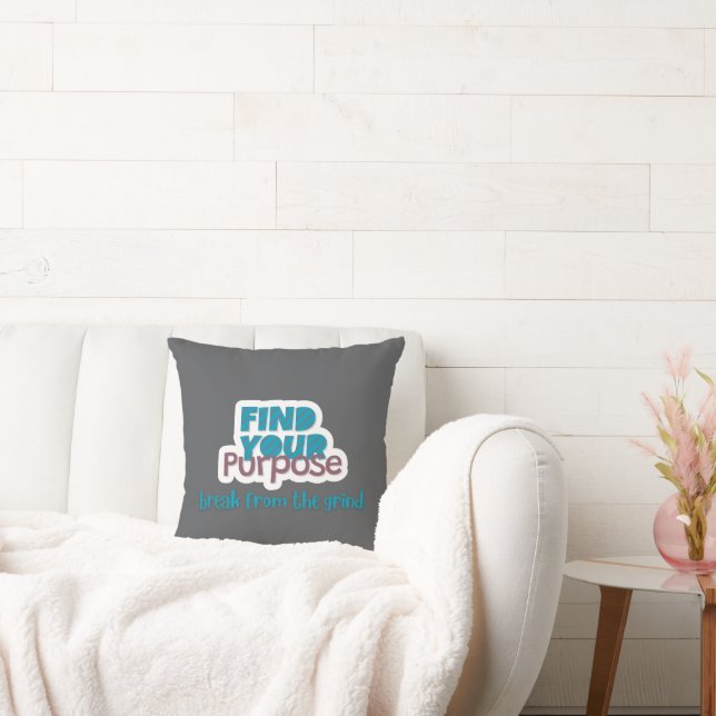 Finden Sie Ihr Ziel BFTG Pillow Kissen (Liege)