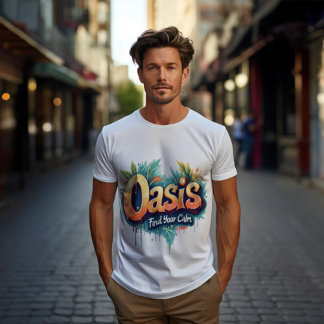 Finden Sie Ihre ruhigen Graffiti Oasis T-Shirt-T - T-Shirt