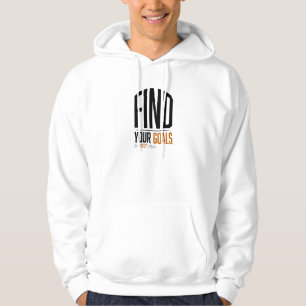 Finden Sie Ihre Ziele in 100 Schritten Hoodie
