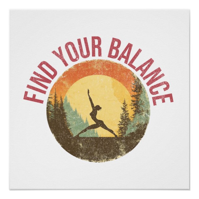Finden Sie Ihren Kontostand Poster (Vorderseite)