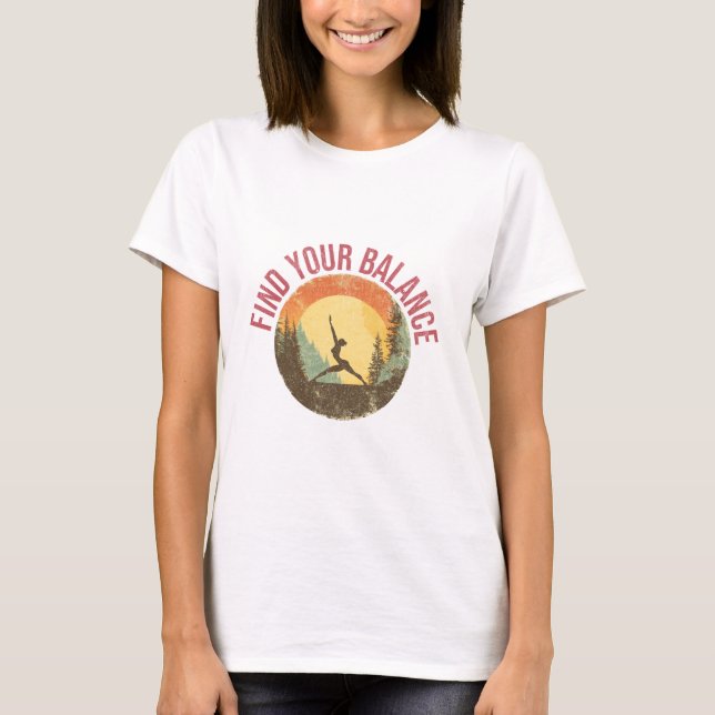 Finden Sie Ihren Kontostand T-Shirt (Vorderseite)