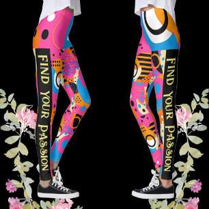 Finden Sie Ihren Passionsangebot Pop Art Abstrakte Leggings