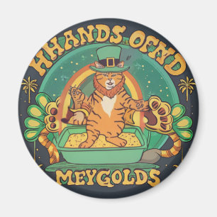 Finden Sie Ihren Pot of Gold Green Day of Joy! Magnet