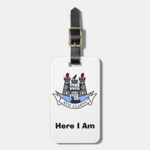 Finden Sie meine Gepäckmarke Personalisiert Dublin Gepäckanhänger
