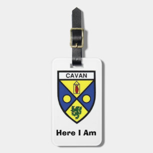 Finden Sie meine Personalisierte Cavan Landkreis I Gepäckanhänger