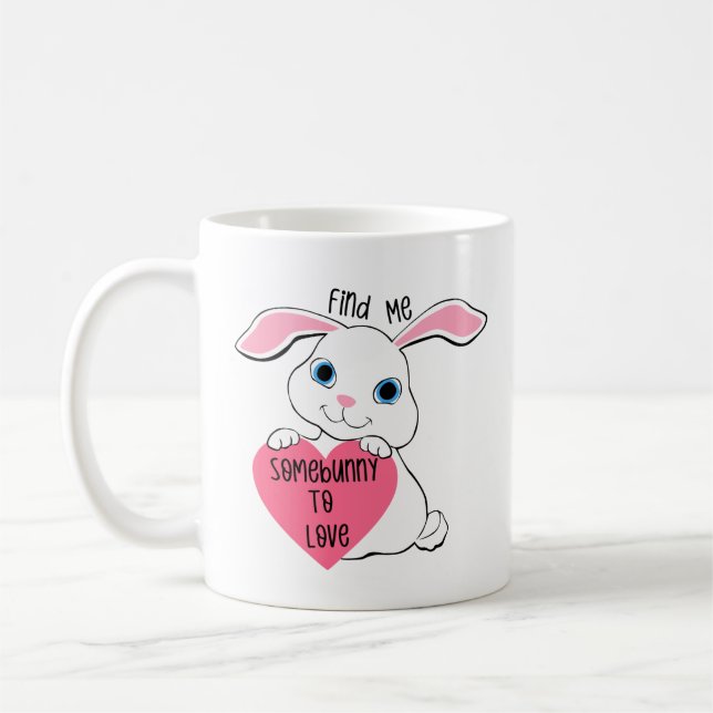 Finden Sie mich sonnig zur Tasse der Liebe (Links)