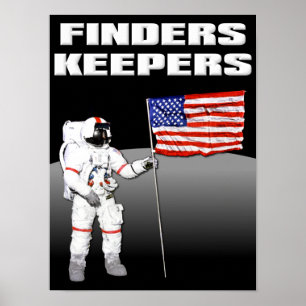 Finderlohn Mond Lustiges Poster Schild