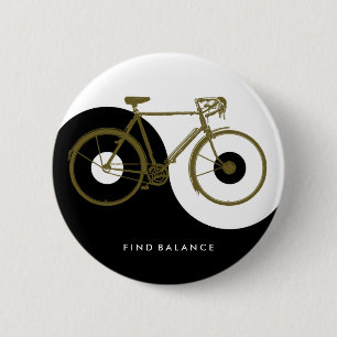 FINDET BALANCE / Yin Yang-Fahrrad Button