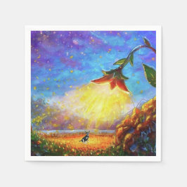 Findet Frau Darcy Serviette