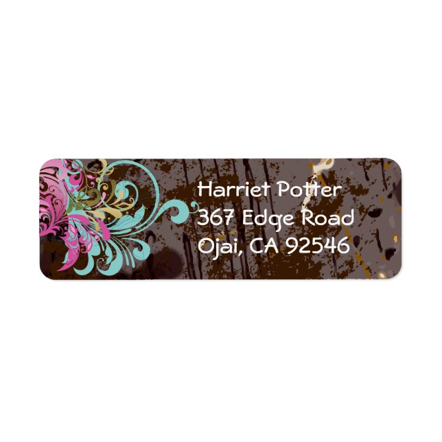 Fine Abstrakt Coole Niedliche Girly Retro-Mode (Vorne)