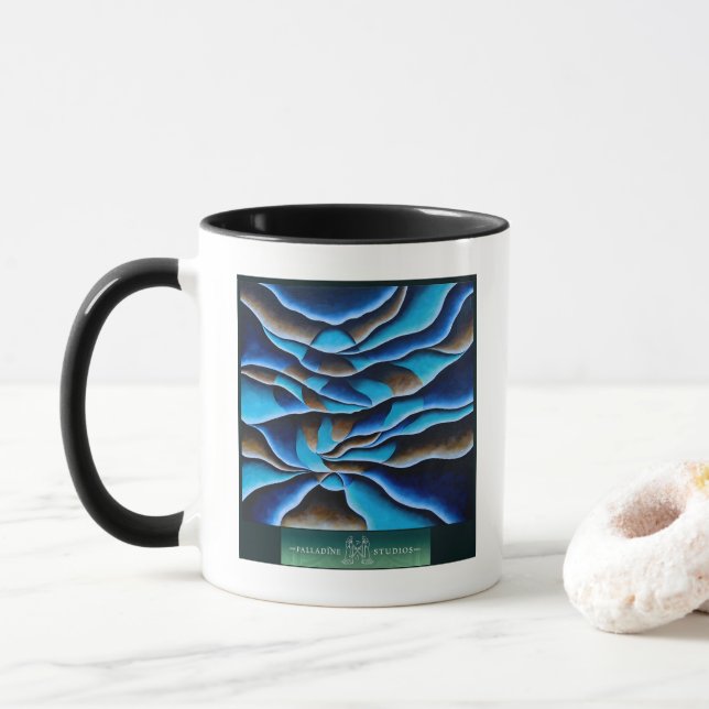 Fine Art Cup/Tasse 'Island Vibes' Tasse (Mit Donut)