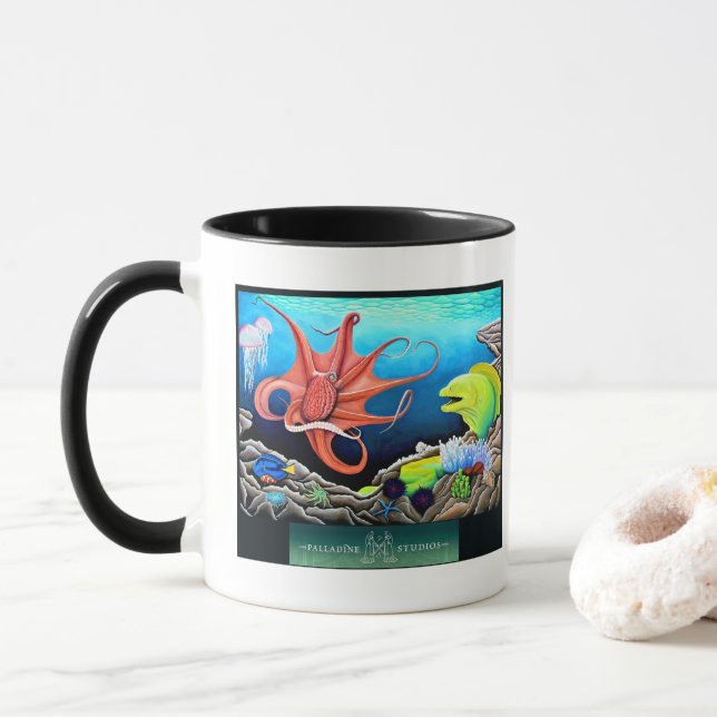 Fine Art Cup/Tasse 'Time to Prey' Tasse (Mit Donut)