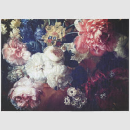 Fine Art Floral Decoupage TIssue Paper Seidenpapier