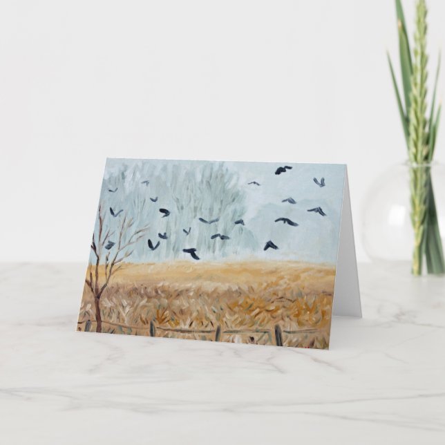 Fine Art Geschenke von American Artist Hilary J En Karte (Vorderseite)