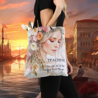 Fine Art Girl Creative Boho Teacher