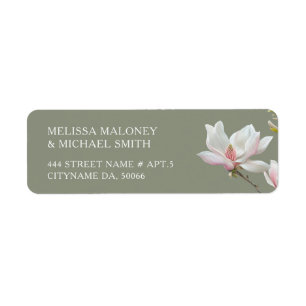 Fine Art Magnolia-Blumen Hochzeit