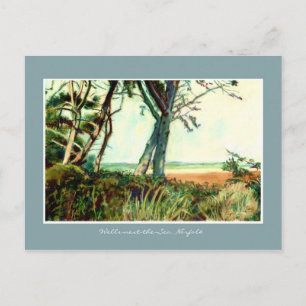 Fine Art Postcard - Wells Beach, Norfolk Postkarte