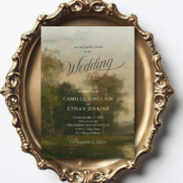 Fine Art Wedding Invitation | Estate Style Einladung