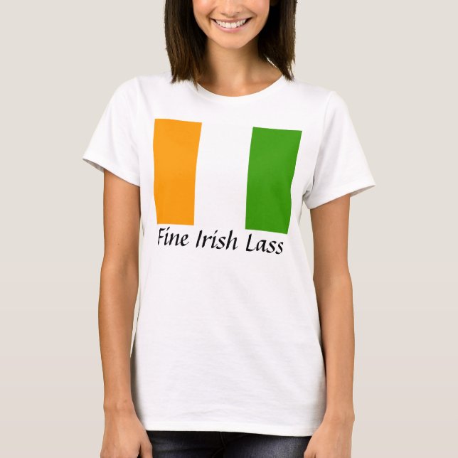 Fine Irish Lass T-Shirt (Vorderseite)