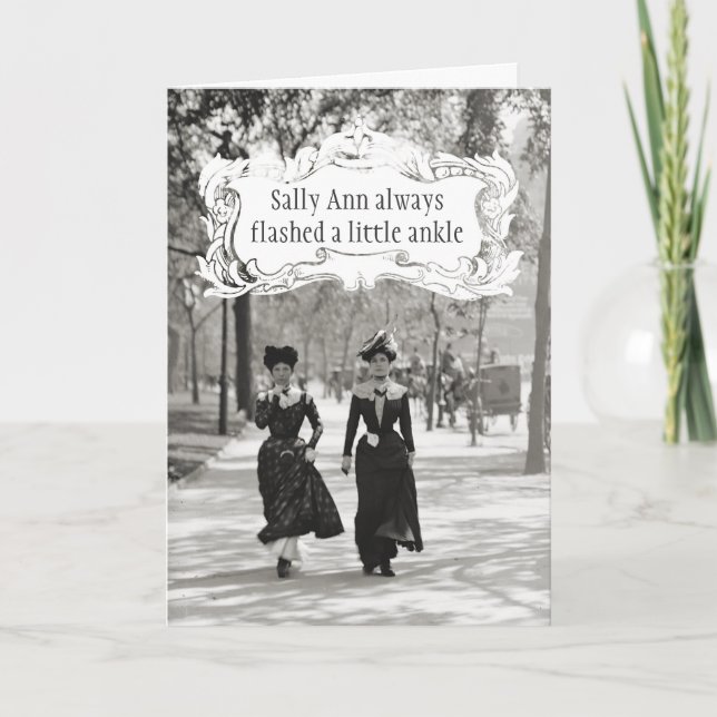 Fine Ladys Greeting Card Karte (Vorderseite)