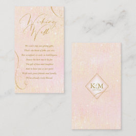 Fine Lines Gold Abstrakte Wunschnähte ID867 Begleitkarte