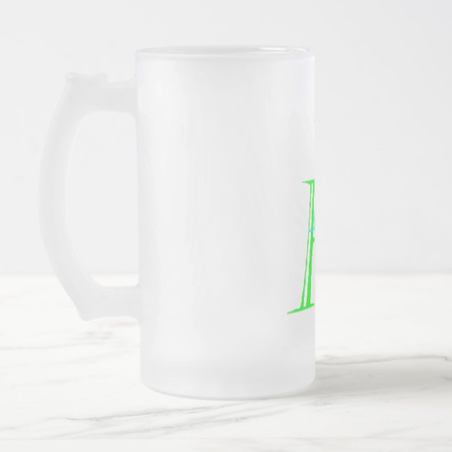 Fine Mattglas Bierglas (Links)