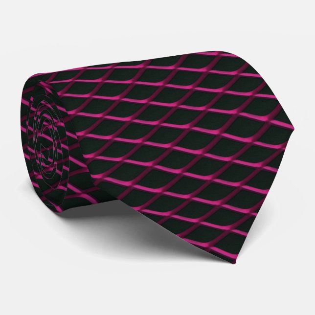Fine Metallic Pink Pearl Automotive Grille Stil Krawatte (Gerollt)