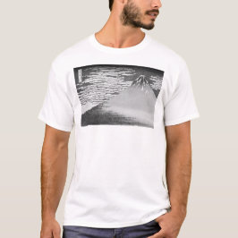 Fine Wind, Clear Morning / Black and White T-Shirt