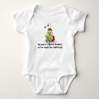 Fing das Lesewanzenmamma Sprache-Therapeutbaby Baby Strampler