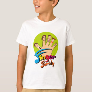 Finger-Familie T-Shirt