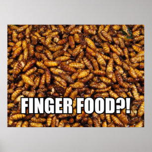 FINGER FOOD? MEMO POSTER