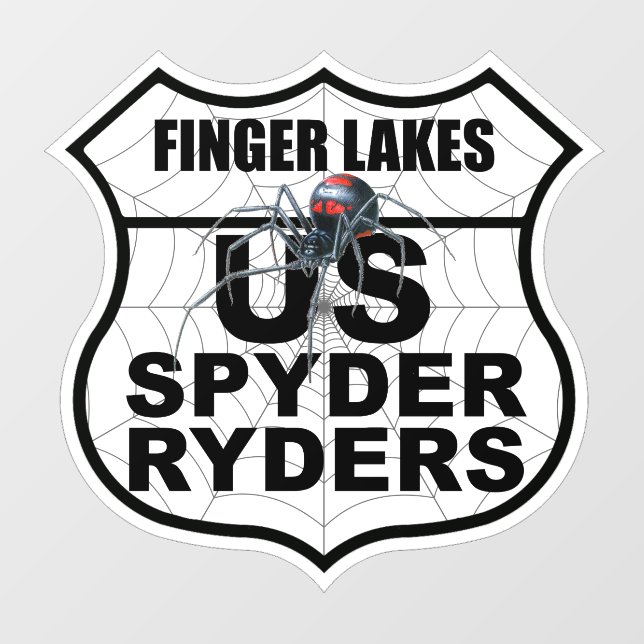 Finger Lakes Chapter - Aufkleber Kapitel Logo (Blatt)