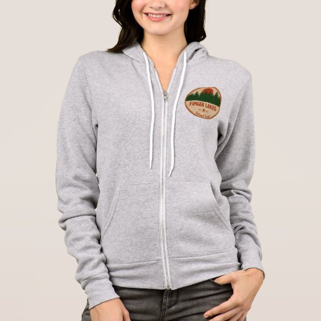 Finger Lakes National Forest Hoodie (Vorderseite)