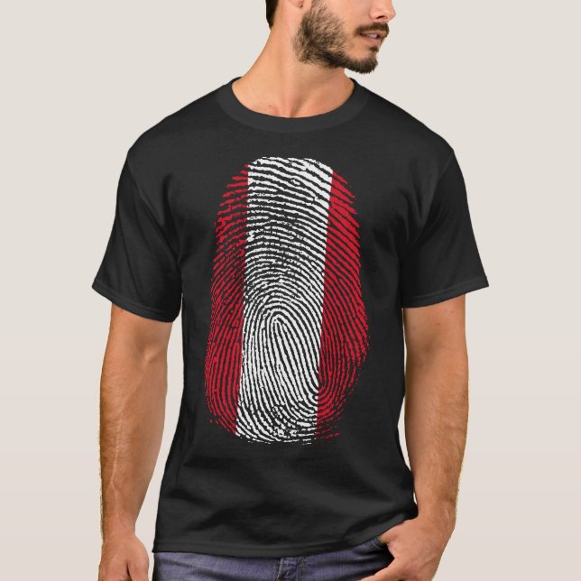 Finger Print - Peru T-Shirt (Vorderseite)