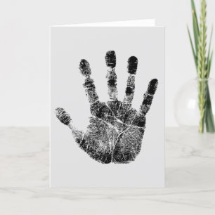 Finger Prints Talking Canyons, New Mexico Karte