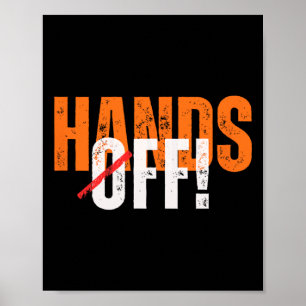 Finger weg! Anti-Trump Poster