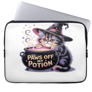 Finger weg von meinem Trank, Kawaii Halloween Hexe Laptopschutzhülle