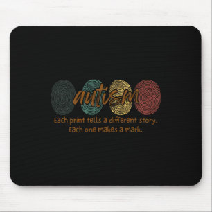 Fingerabdruck Autismus Jeder Abdruck Erzählt Eine Mousepad