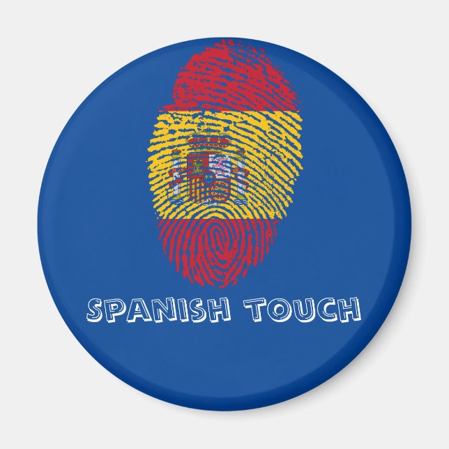 Fingerabdruck der spanischen Touch Magnet (Vorne)