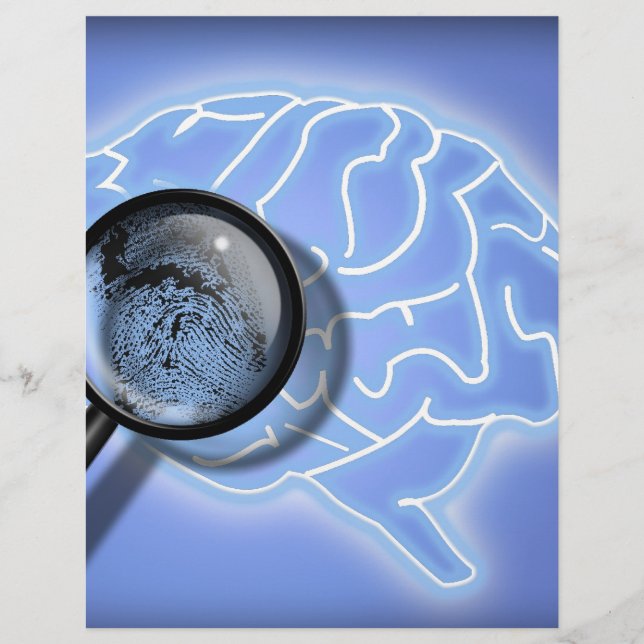 Fingerabdruck des Gehirns (Vorderseite)